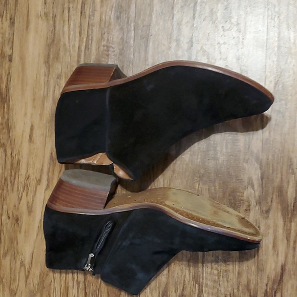 Sam Edelman Petty festival Ankle Boot in Black Suede size 9.5 - Picture 2 of 10